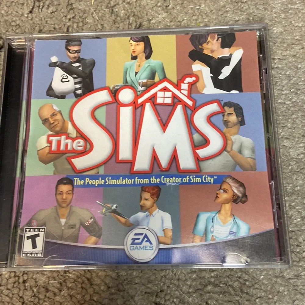 Sims EA PC Windows Games with 2 expansion packs Livin’ Large and Unleashed